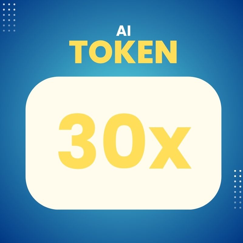 30x Token for AI Writing & Speaking Examiner